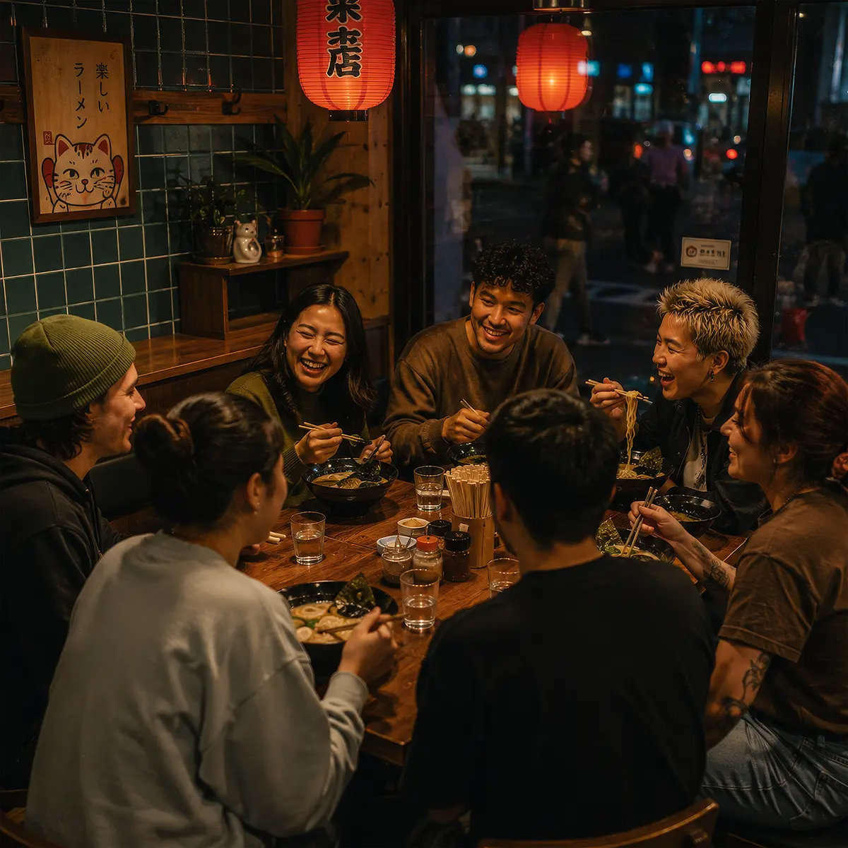 Ramen Crew Social Club Toronto. Eat ramen. Make friends.