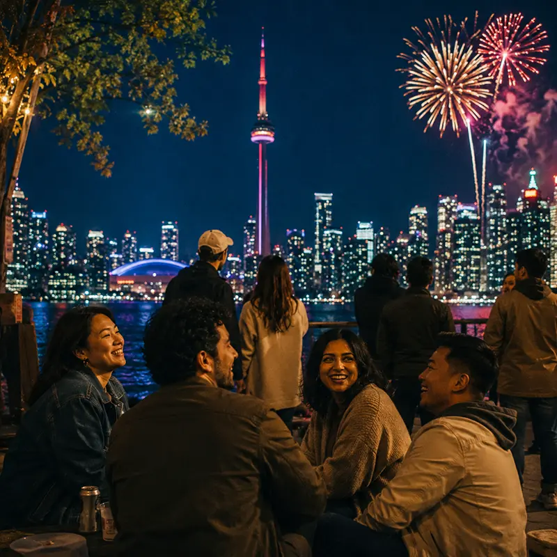 Skyline social event